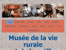 Tablet Screenshot of musee-souvigne.com